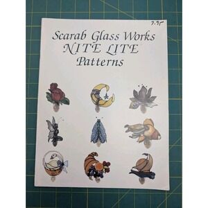 Scarab Glass Works Nite Lite Patterns Magazine Book Illustrated